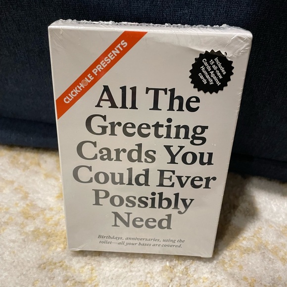 Cards Against Humanity Presents ClickHole Greeting Cards + Bonus Cards NEW - Picture 6 of 7
